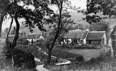 Cottages at Tarbet, Loch Lomond by George Washington Wilson